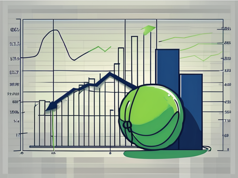 Are You Disappointed with Your Sales Analysis Report? 7 A deflated balloon tied to a bar graph