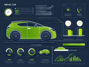 A digital dashboard with various automated processes like email marketing
