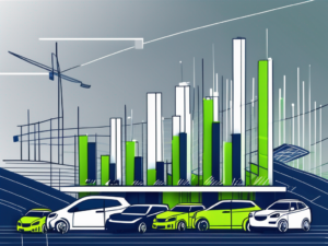 A car dealership lot with a variety of cars